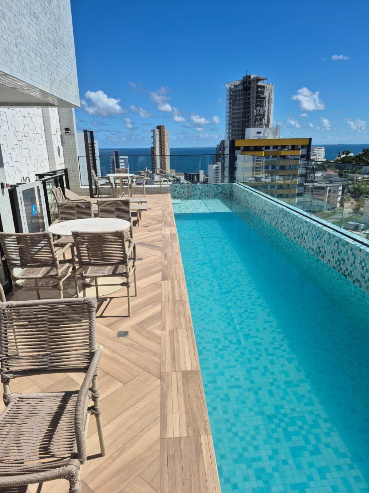 Apartamento Vista Mar No Farol Da Barra - Zn Barra Salvador